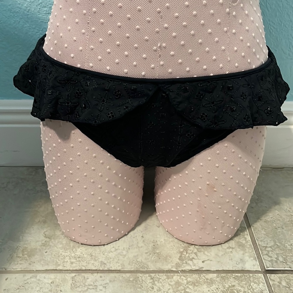 Ruffle bikini bottom
